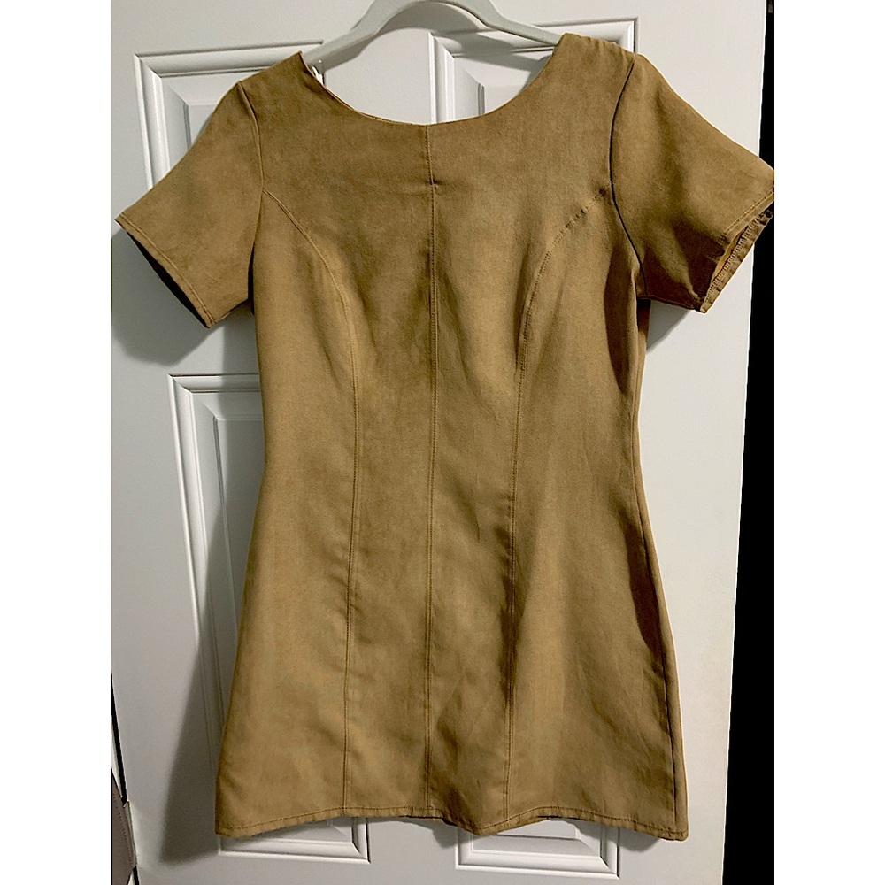 Sadie & Sage Faux Suede Mini Dress